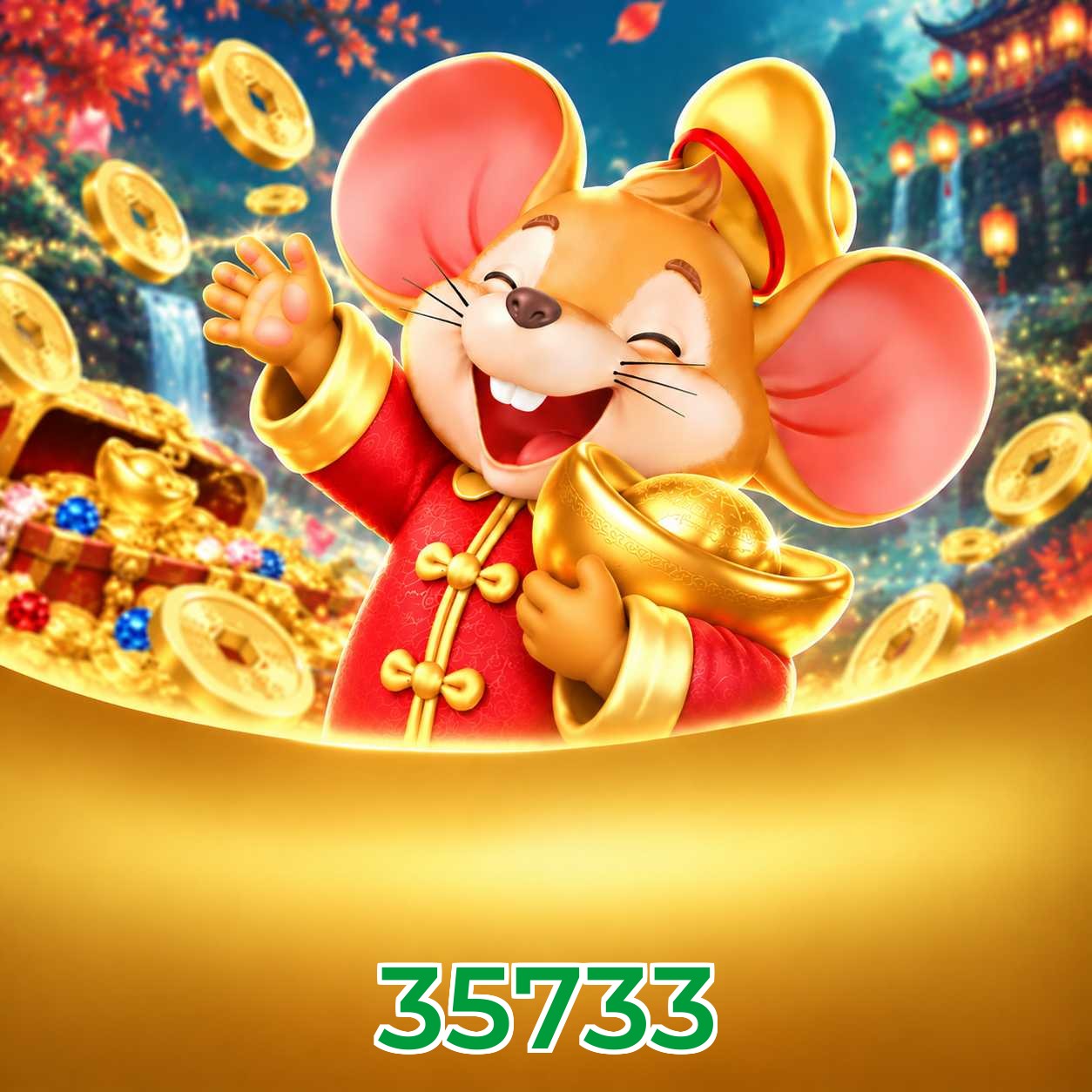 35733